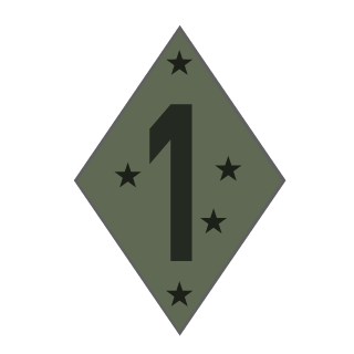1st Marine Division's emblem
