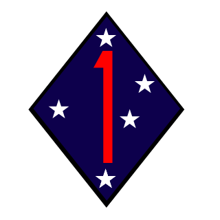 1st Division Marines's emblem