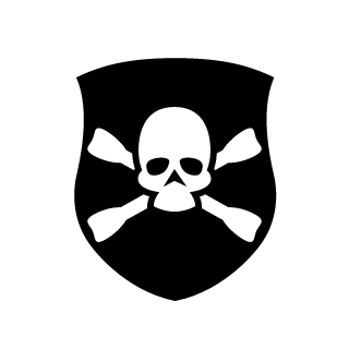 Psykotisk Klovn's emblem