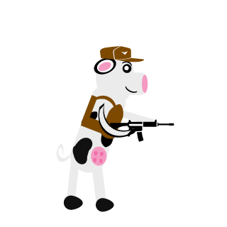 The Navy Cows's emblem