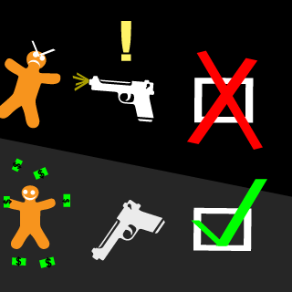 GunSafetyIDwight's emblem