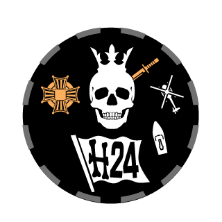 Halle 24's emblem