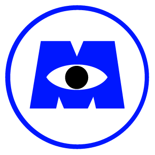 Monsters Inc's emblem