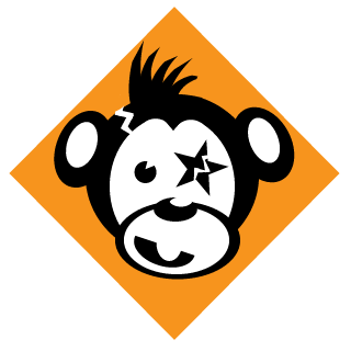 Fuzzmonkey's emblem