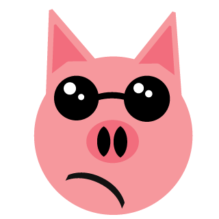 DE VILDE SVIN's emblem