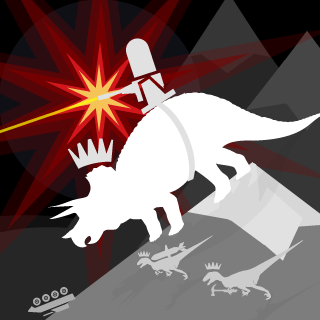 Amazing Mr Dinosaur's emblem