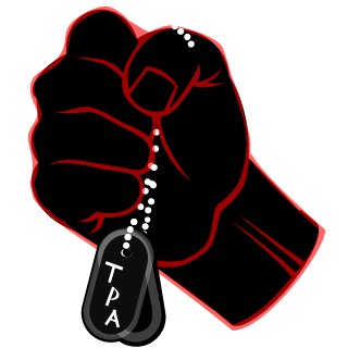 The Peoples Army's emblem