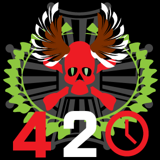 Native warriors's emblem