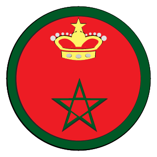 MOROCCO-FAR's emblem