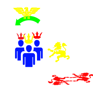 BE READY FOR WAR's emblem