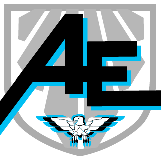 AE Redman's emblem