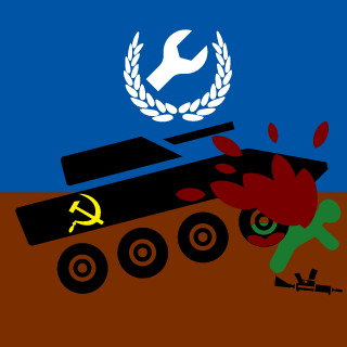 A Soviet Tank's emblem
