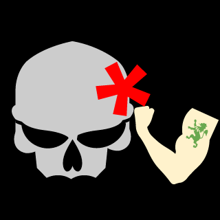 Talk Shit Get Hit's emblem