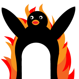 burned pinguin's emblem