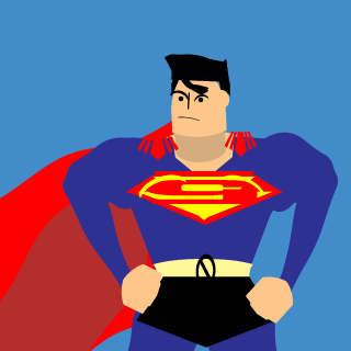 SUPERMAN's emblem