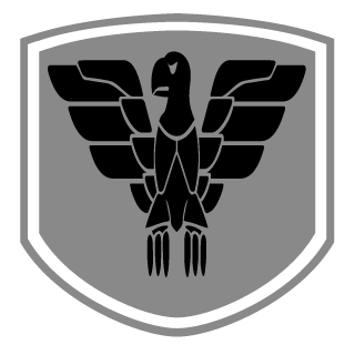 Black Raven Security's emblem