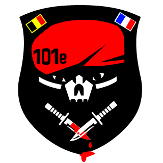 Les enfoires dla 101e's emblem