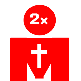 2xIRONMAN's emblem