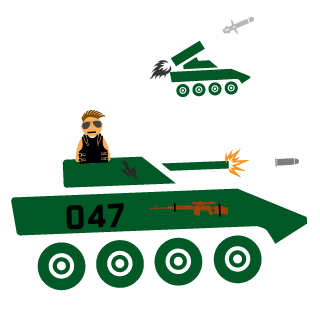 Iron Fujita's emblem