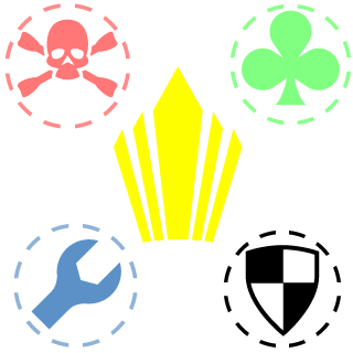 Steepparanoya's emblem