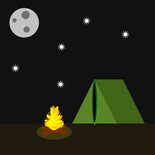 Leyendas que acampan's emblem