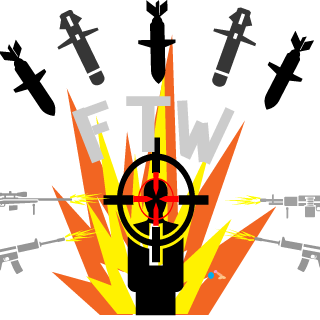 Fuck the world's emblem