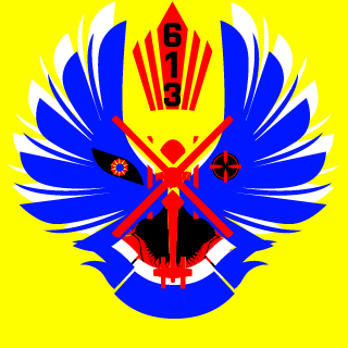 613 HELI  ARMY's emblem