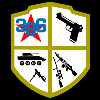 Titan 386's emblem