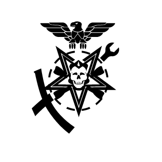 M3AT 7R4IN 666's emblem