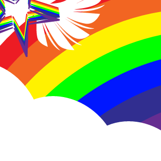 The Rainbow Squad's emblem