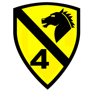 4th Cavalry Regiment's emblem