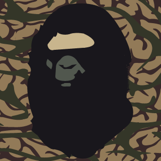 A Bathing Ape's emblem