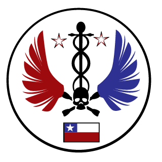 Me la Pelas Mercenario's emblem