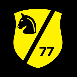 77th Cavalry's emblem