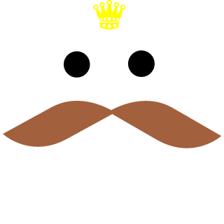 moustachauve's emblem