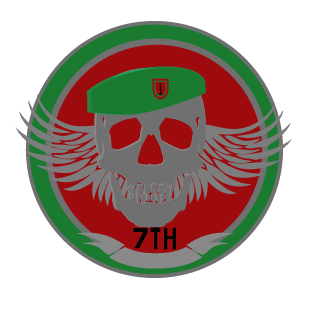 7th SFG Milsim's emblem