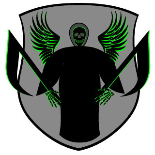 Omnis Vir Lupus's emblem