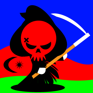 AZERBAIJAN's emblem