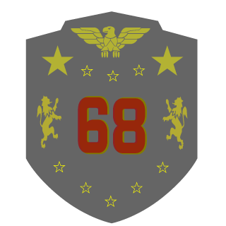 RAIN 68's emblem
