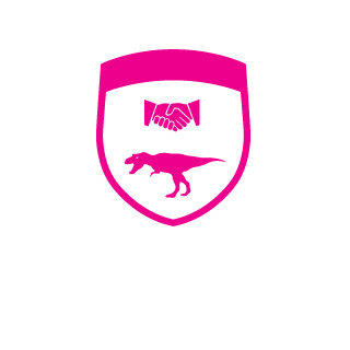 Heftige T-Rex Pinguine's emblem