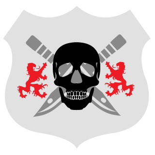 Dealers In Death's emblem