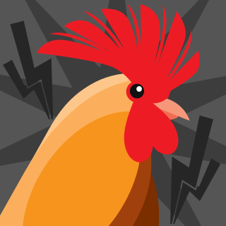 SparkRooster's emblem
