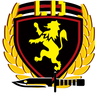 LionsDen Milsim's emblem