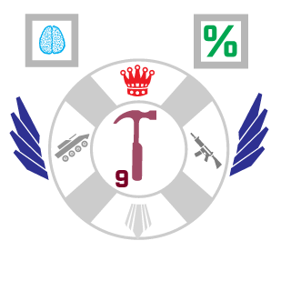 Revolutionary9's emblem