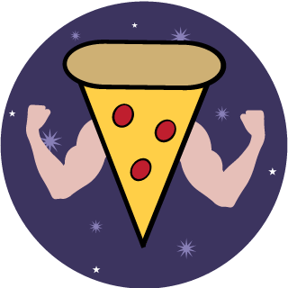 UnaidedPizza's emblem