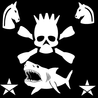 the dirty pirates's emblem