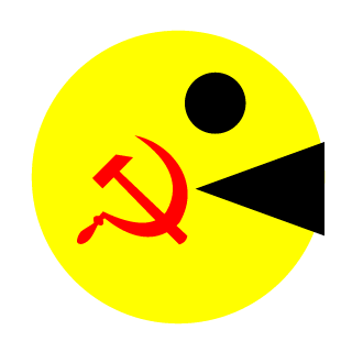 Soviet Pacman's emblem