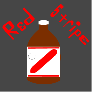 Redstripe-Beer's emblem