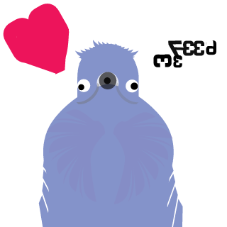 FeedThePigeon's emblem