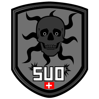 Swiss underground's emblem